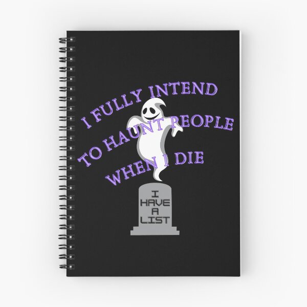 Item preview, I Fully Intend to Haunt People When I Die designed and sold by QLityProducts.