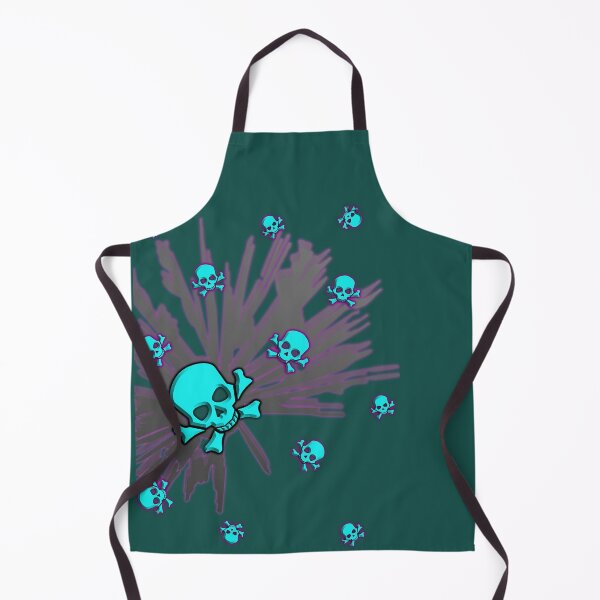 Item preview, Purple explosion of blue skulls designed and sold by Topmel.
