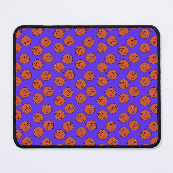 Item preview, Burnt Orange and Purple Ghost Pattern designed and sold by Jelly Turnip.