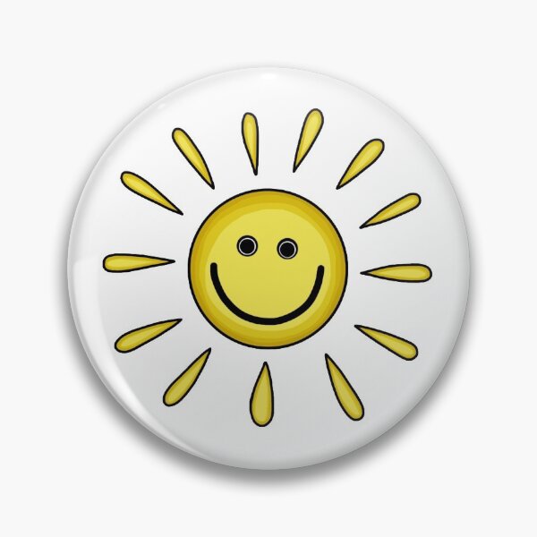 Item preview, Minimalistic And Happy Yellow Sun Shining During Summer designed and sold by Barolina.