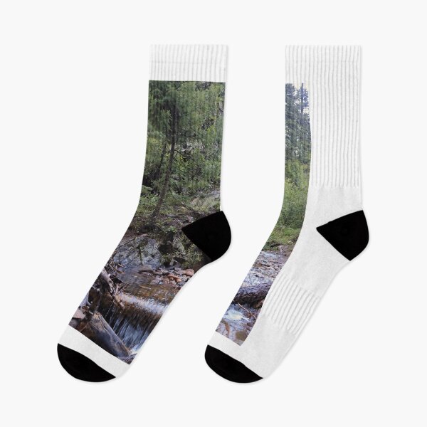 Item preview, Creek through forest designed and sold by zumi.