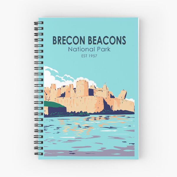 Item preview, Brecon Beacons Caerphilly Castle National Park Wales Vintage designed and sold by KrisSidDesigns.