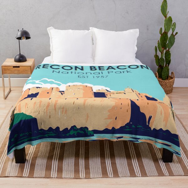 Item preview, Brecon Beacons Caerphilly Castle National Park Wales Vintage designed and sold by KrisSidDesigns.