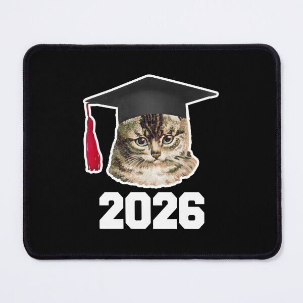 Item preview, Class Of 2026 Graduated Cat Grow With Me designed and sold by BOSHIRT.
