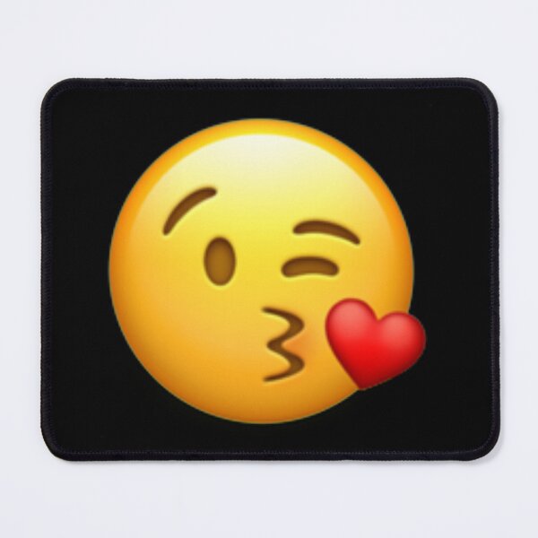 Item preview, Face Blowing Kiss Emoji Pattern designed and sold by Popular-Gifts.