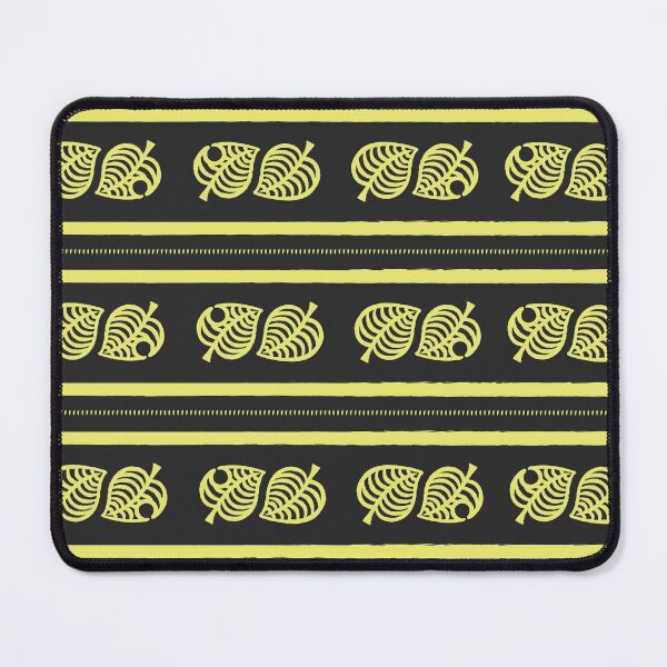 Item preview, Nook Leaf Aloha Logo - Yellow Black Hand-drawn Style designed and sold by TheMajesticGoat.