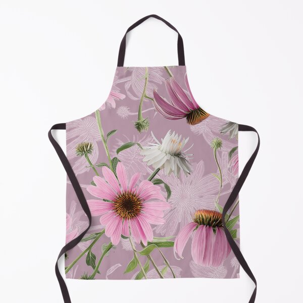 Item preview, Echinacea Cone Flower Pattern with Straw Flowers designed and sold by cozycaroline.