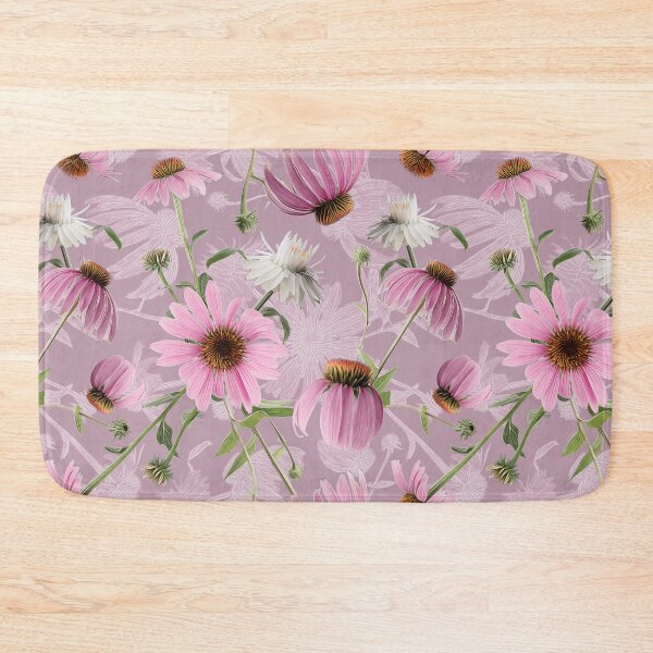 Item preview, Echinacea Cone Flower Pattern with Straw Flowers designed and sold by cozycaroline.