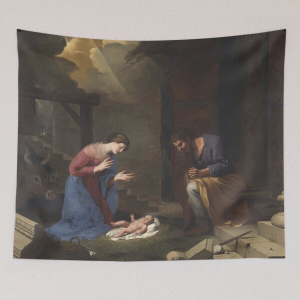 Item preview, The Nativity (1639) by Jacques Stella  designed and sold by sunny-007.