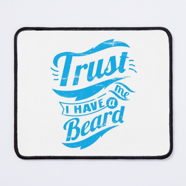 Item preview, Trust Me I have a Beard Words Quote Text Humur designed and sold by WearWolfDesigns.
