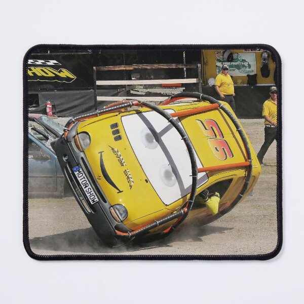 Item preview, r2622/ 20 Show freestyle Cascadeurs  Finition 2021 / " Voiture Tonneau souriante ! " (c)(t)  by Olavia-Olao  Okaio Créations   designed and sold by o.okaïo.