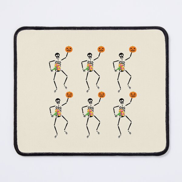 Item preview, Clone Trooper Dancing Skeletons Smiling Pumpkin Flowers Fall Party designed and sold by catchyology.