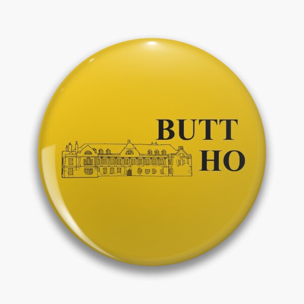 Item preview, BUTT HO - Button House Merch  designed and sold by Elanor Blackburn.