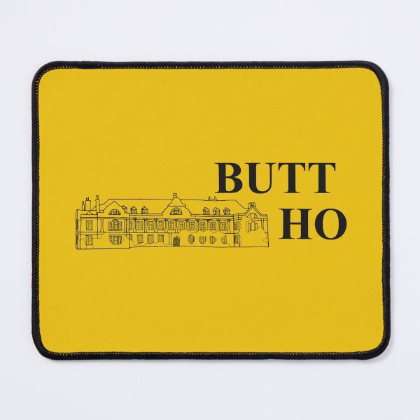 Item preview, BUTT HO - Button House Merch  designed and sold by Elanor Blackburn.