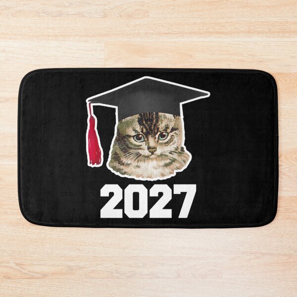 Item preview, Class Of 2027 Graduated Cat Grow With Me designed and sold by BOSHIRT.
