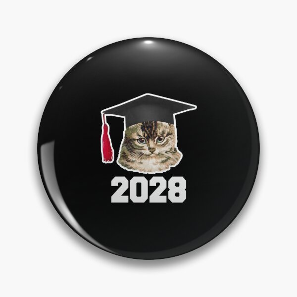 Item preview, Class Of 2028 Graduated Cat Grow With Me designed and sold by BOSHIRT.