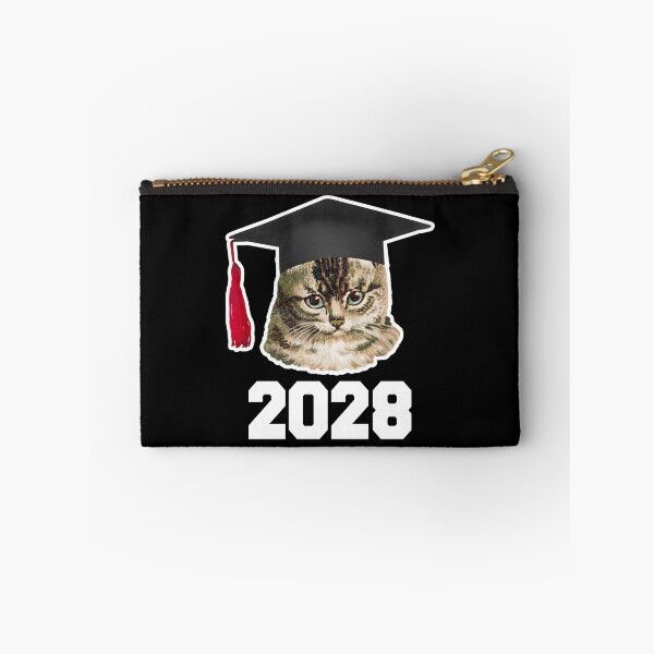 Item preview, Class Of 2028 Graduated Cat Grow With Me designed and sold by BOSHIRT.