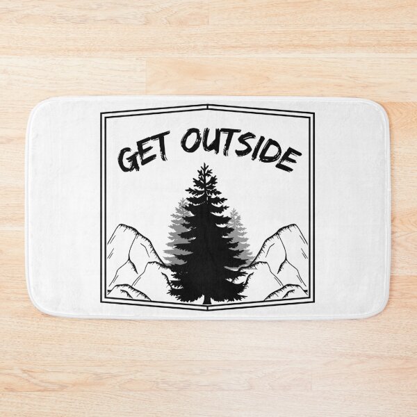Item preview, Get Outside Wilderness Graphic designed and sold by FlipSideDesign.
