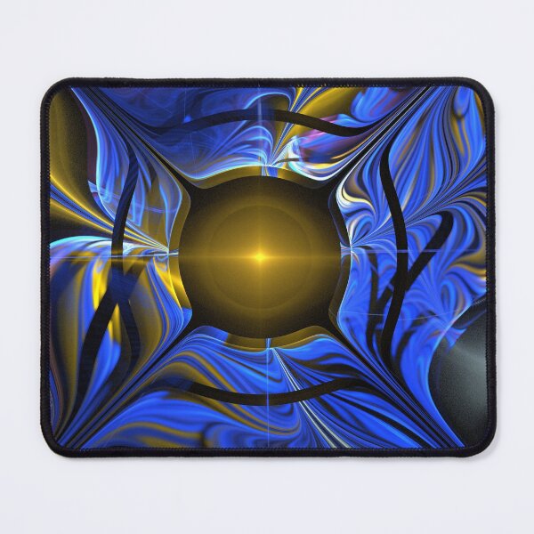 Item preview, Cerulean Yellow Swirls designed and sold by KimSyOk.