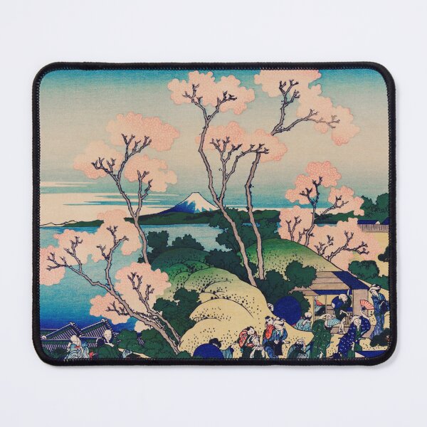 Item preview, Goten-Yama Hill, Shinagawa on the Tokaido by Katsushika Hokusai designed and sold by Love The Design.
