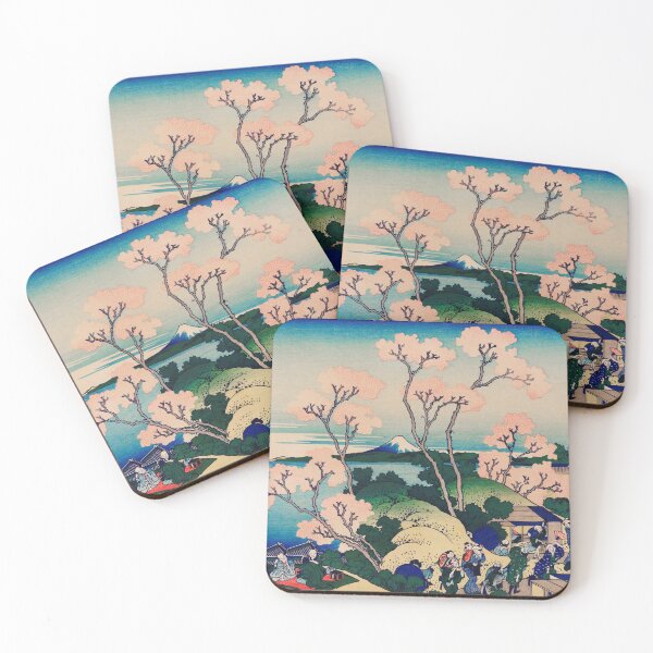 Item preview, Goten-Yama Hill, Shinagawa on the Tokaido by Katsushika Hokusai designed and sold by Love The Design.