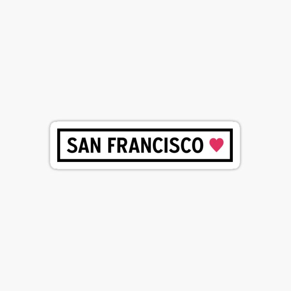 San Francisco Sticker