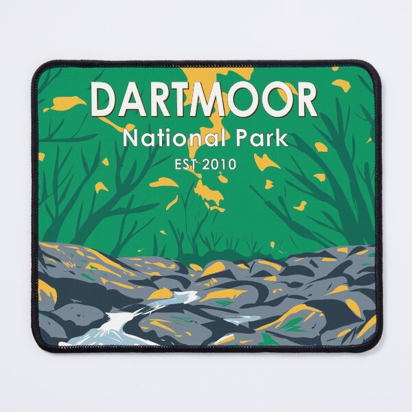 Item preview, Dartmoor National Park Becky Falls England Vintage designed and sold by KrisSidDesigns.