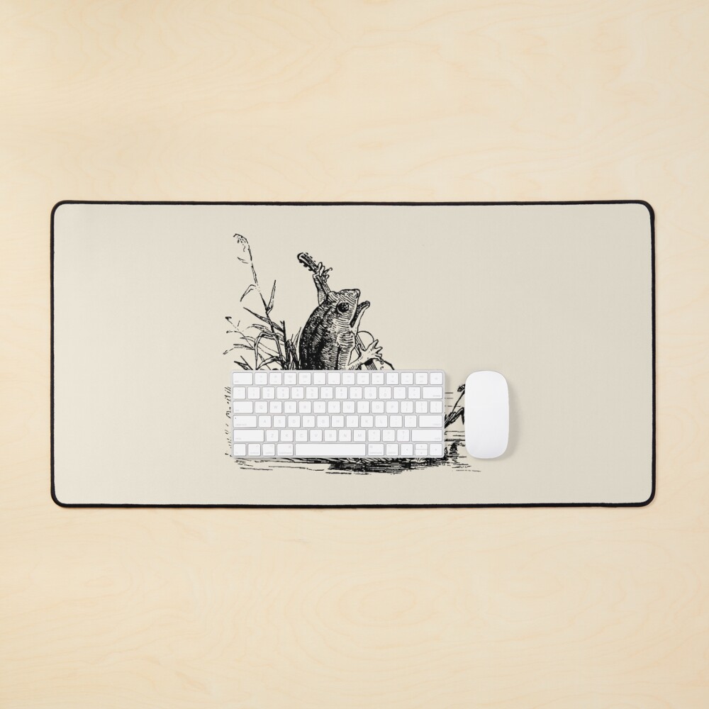 Item preview, Desk Mat designed and sold by MinistryOfFrogs.