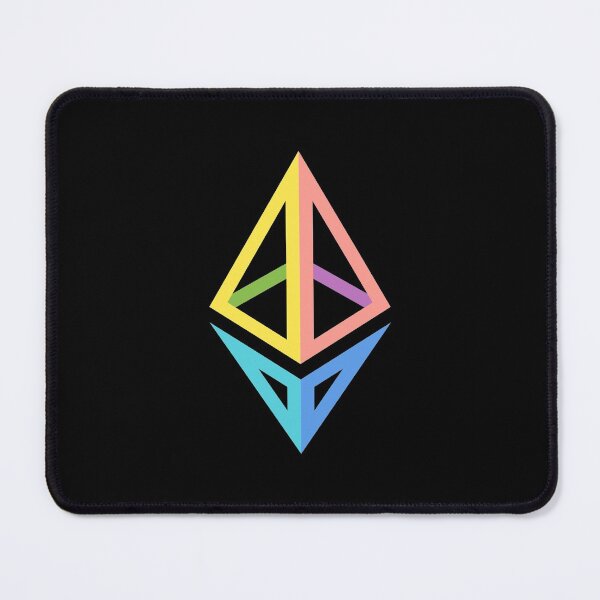 Item preview, Ethereum Crypto Official Rainbow $ETH Logo designed and sold by Popular-Gifts.
