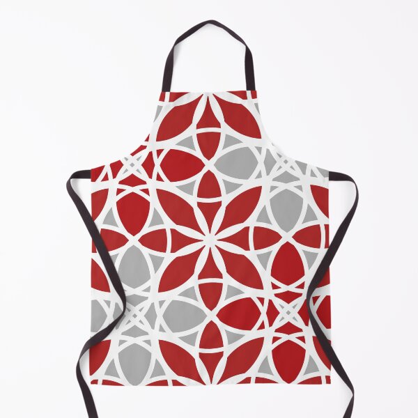 Item preview, Elegant, ornamental pattern, seed of life, burgundy, grey, white designed and sold by Svitac.