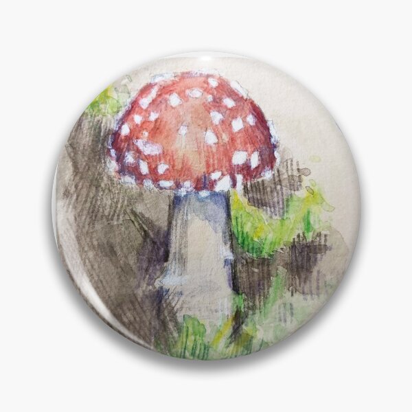 Item preview, Fly agaric illustration designed and sold by ArtbyLuca.