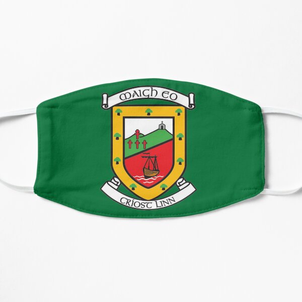 Mayo GAA Crest Flat Mask