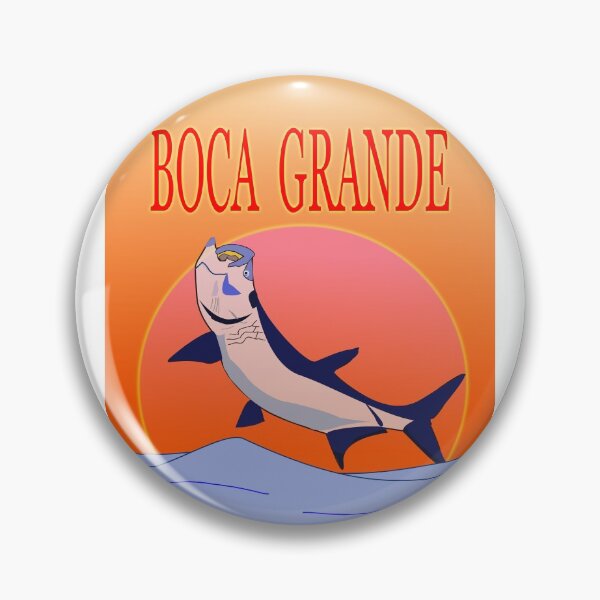 Artikelvorschau, Boca Grande mit Tarpon-Springen GRAFIK entworfen und verkauft von EdwardMonet.