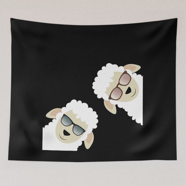 Item preview, Sheep With Sunglasses - Sheep Gift for Farmer designed and sold by Ibu83.