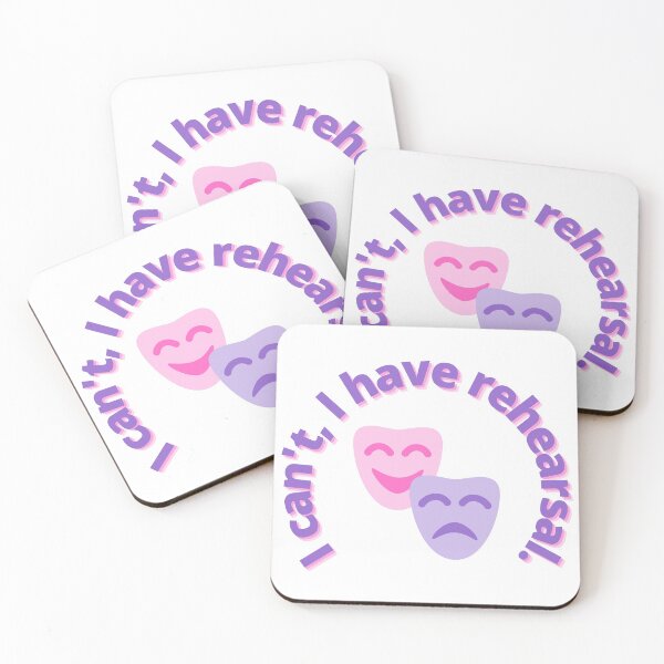 Item preview, I Can't, I Have Rehearsal - Purple+Pink designed and sold by inmylife24601.