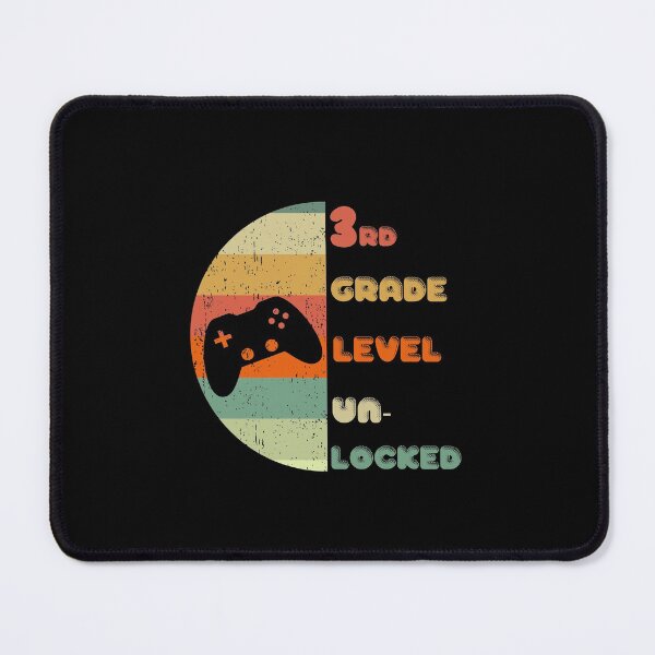 Item preview, Third Grade Level Unlocked - Controller on a Sunset Background - Gift for Daughter or Niece designed and sold by CactusFamily.