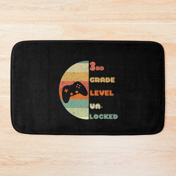 Item preview, Third Grade Level Unlocked - Controller on a Sunset Background - Gift for Daughter or Niece designed and sold by CactusFamily.