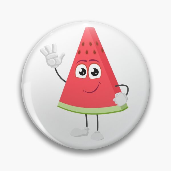 Item preview, Watermelon Fruit Cartoon Character Summer Cool designed and sold by The-Fantasy.