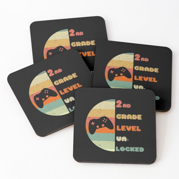 Item preview, Copy of 2nd Grade Level Unlocked - Controller on a Sunset Background - Gift for Daughter or Niece designed and sold by CactusFamily.