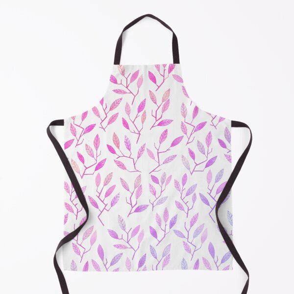 Item preview, Leafy Twigs - Hot Pink and Violet designed and sold by Marie Funseth.