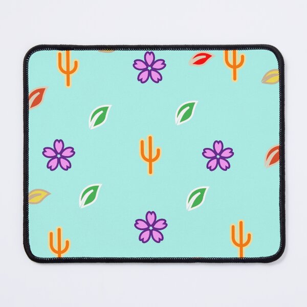 Item preview, Turquoise floral print designed and sold by Suguna Ganeshan.