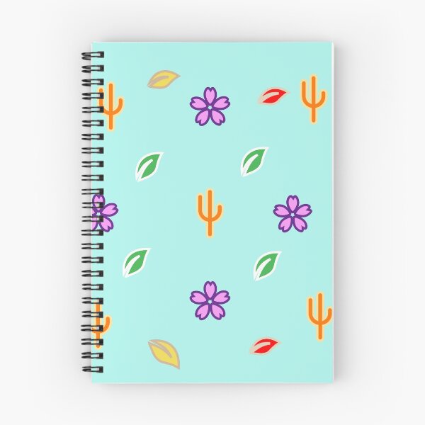 Item preview, Turquoise floral print designed and sold by Suguna Ganeshan.