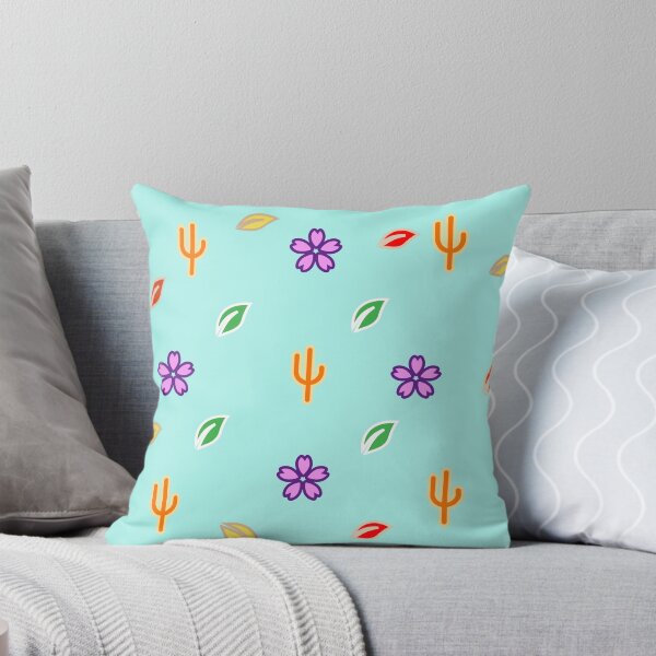 Item preview, Estampado floral turquesa designed and sold by Suguna Ganeshan.