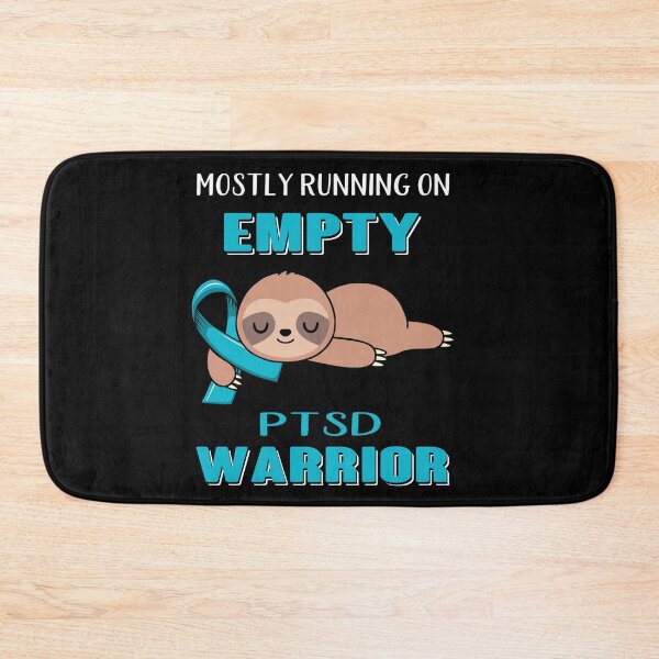 Item preview, Mostly Running On Empty PTSD Warrior designed and sold by Brad-FI.