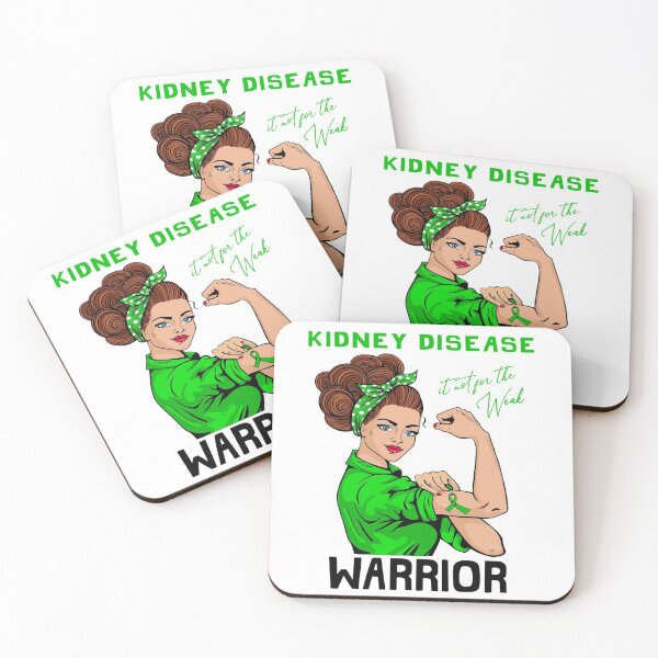 Item preview, KIDNEY DISEASE Warrior It's Not For The Weak designed and sold by largellie.
