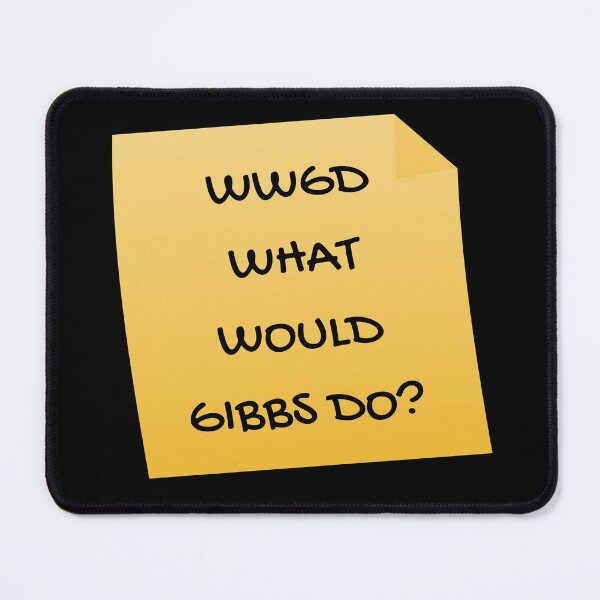 Item preview, WWGD What Would Gibbs Do designed and sold by mariejosee22.