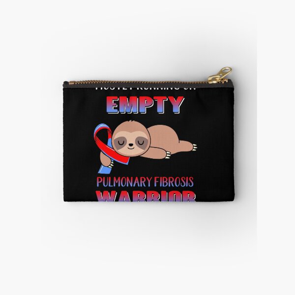 Item preview, Mostly Running On Empty Pulmonary Fibrosis Warrior designed and sold by Brad-FI.