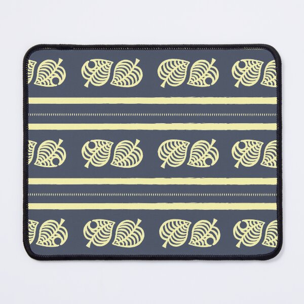 Item preview, Nook Leaf Aloha Logo - Yellow and Grey/Blue Hand-drawn Style  designed and sold by TheMajesticGoat.