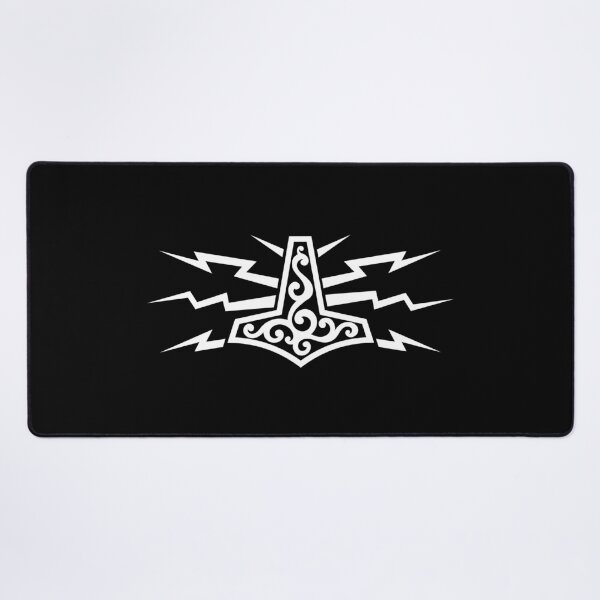 Artikelvorschau, Viking Thors Hammer Norse Pagan Mjolnir Lightning entworfen und verkauft von BluePagan.