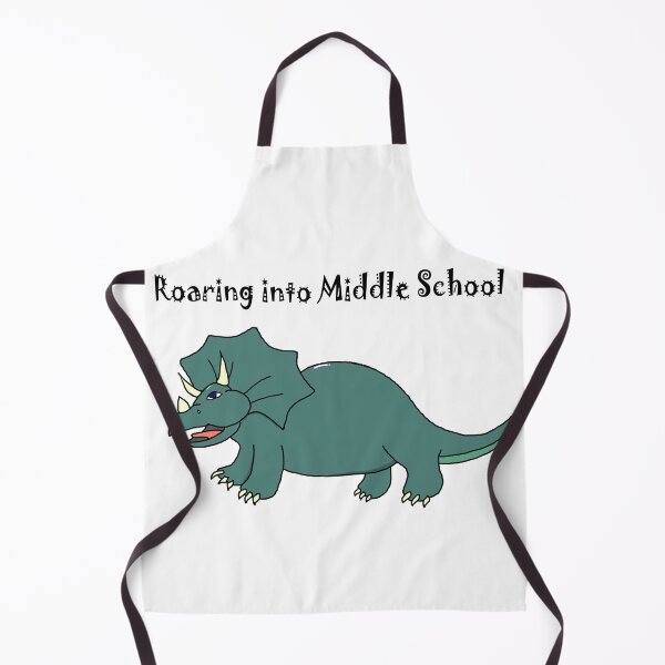 Item preview, Roaring Into Middle School Triceratops Dinosaur designed and sold by Jessi-Sketches.